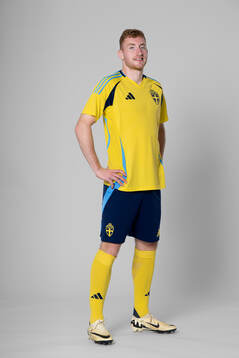 Dejan Kulusevski of the Swedish national football team