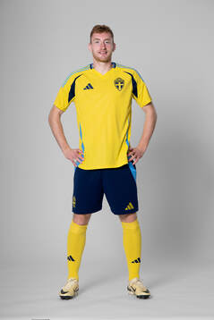 Dejan Kulusevski of the Swedish national football team