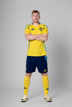 Dejan Kulusevski of the Swedish national football team