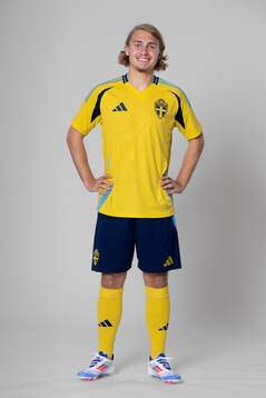 Sebastian Nanasi of the Swedish national football team