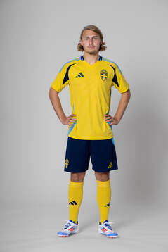 Sebastian Nanasi of the Swedish national football team