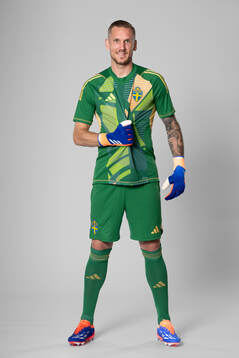 Goalkeeper Robin Olsen of the Swedish national football