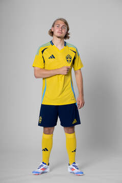 Sebastian Nanasi of the Swedish national football team