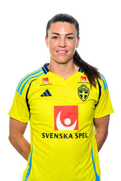 Pauline Hammarlund of the Swedish women's national football