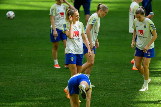 Fridolina Rolfö of the Swedish women's national football