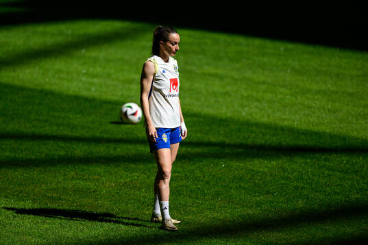 Kosovare Asllani of the Swedish women's national football