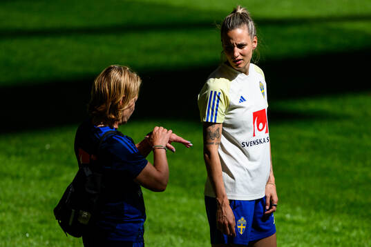 Nathalie Björn of the Swedish women's national football
