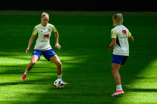 Hanna Lundkvist of the Swedish women's national football