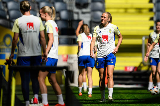 Magdalena Eriksson of the Swedish women's national football