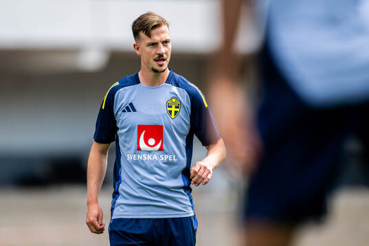 Simon Olsson of the Swedish men's national football team