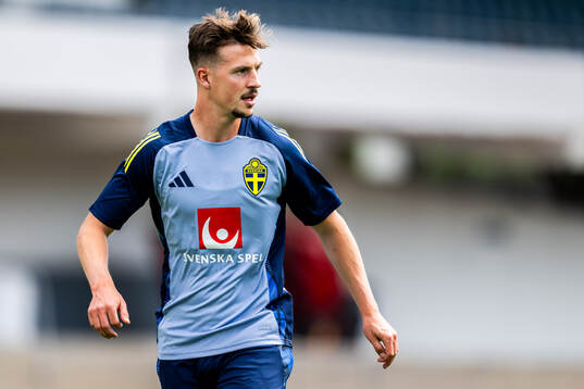 Simon Olsson of the Swedish men's national football team