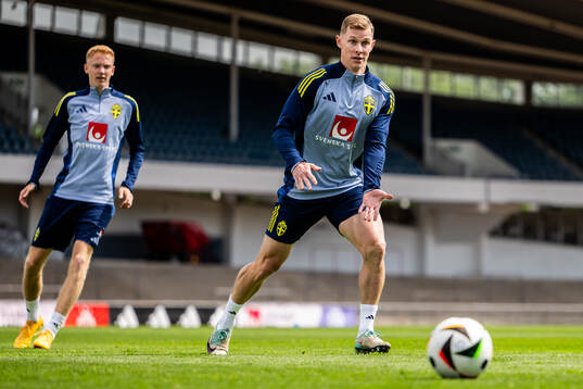Emil Krafth of the Swedish men's national football team