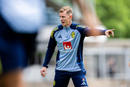 Emil Krafth of the Swedish men's national football team