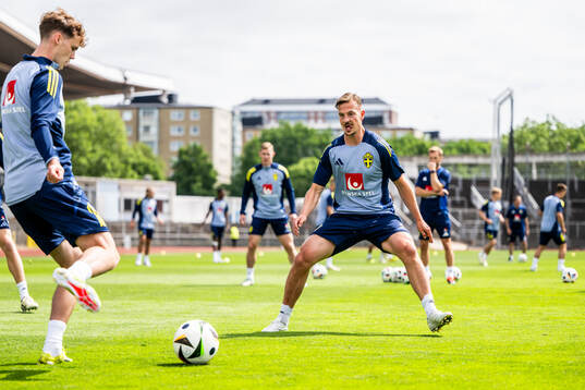 Simon Olsson of the Swedish men's national football team