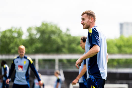 Dejan Kulusevski of the Swedish men's national football team