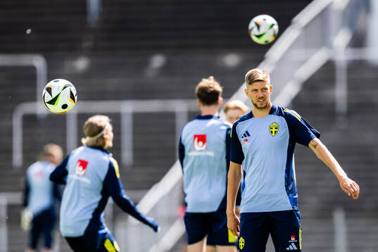 Anton Salétros of the Swedish men's national football team