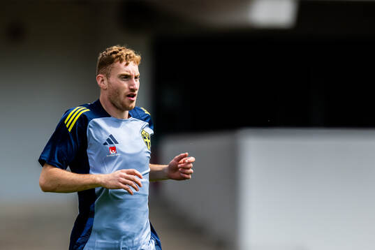 Dejan Kulusevski of the Swedish men's national football team