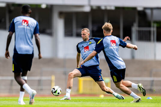 Gustaf Nilsson of the Swedish men's national football team