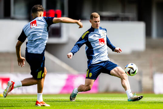 Emil Krafth of the Swedish men's national football team