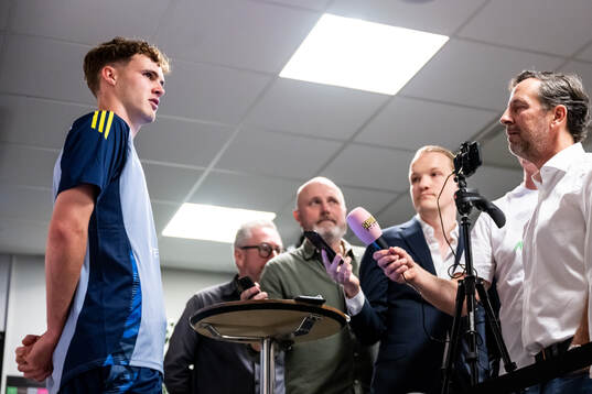Williot Swedberg of the Swedish national football team at a