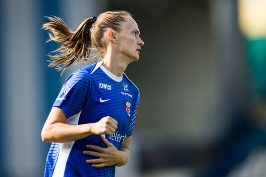 Caroline Graham Hansen of Norway the UEFA Women's Euro
