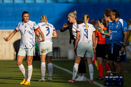 Gemma Grainger, head coach of Norway