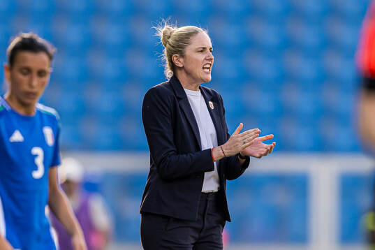 Gemma Grainger, head coach of Norway