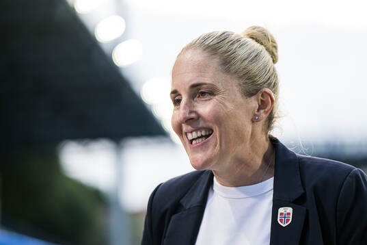 Gemma Grainger, head coach of Norway