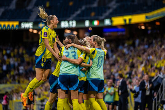 Fridolina Rolfö, Pauline Hammarlund and Emma Kullberg
