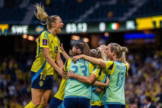 Fridolina Rolfö, Pauline Hammarlund and Emma Kullberg