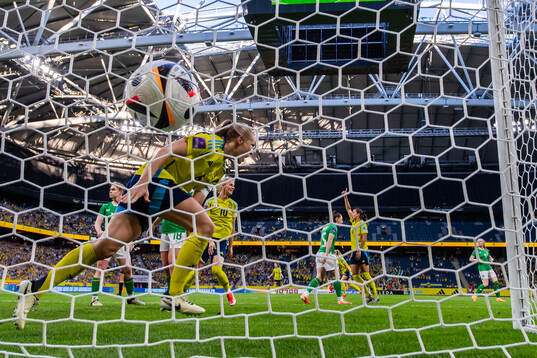 Magdalena Eriksson of Sweden celebrates