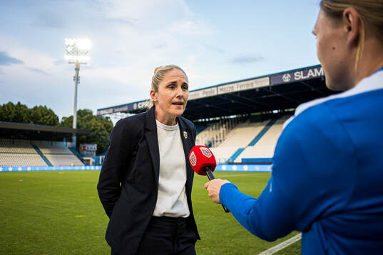 Gemma Grainger, head coach of Norway