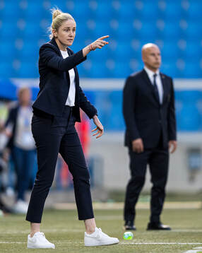 Gemma Grainger, head coach of Norway