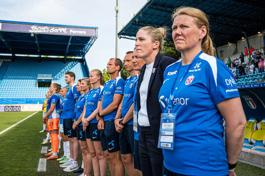 Gemma Grainger, head coach of Norway