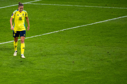Filippa Angeldal Filippa Angeldal looks dejected
