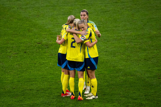Hanna Lundkvist, Jonna Andersson, Magdalena Eriksson and