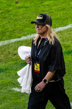 Team manager Marika Domanski Lyfors of Sweden