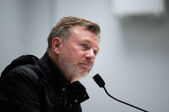 Head coach Peter Gerhardsson of Sweden
