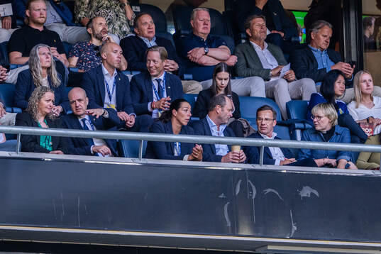 Fredrik Reinfeldt, president of the Swedish Football