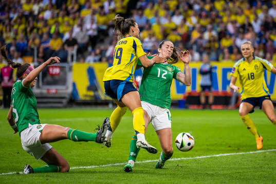 Johanna Rytting Kaneryd of Sweden and Anna Patten of