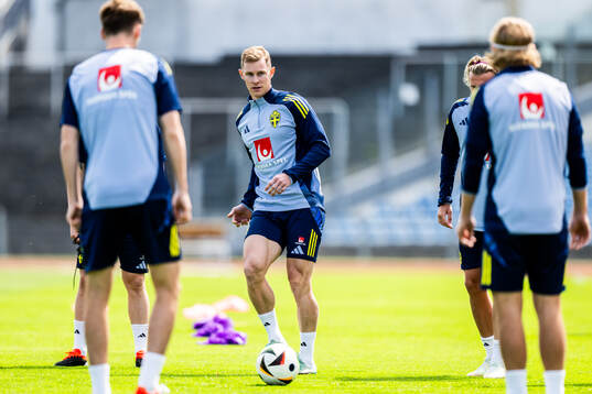 Emil Krafth of the Swedish men's national football team