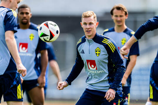 Emil Krafth of the Swedish men's national football team