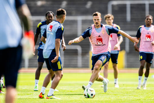 Simon Olsson of the Swedish men's national football team