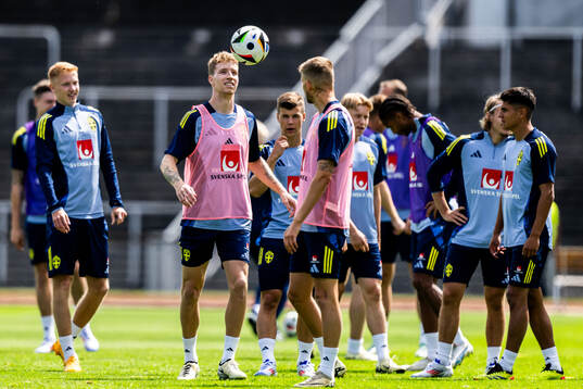 Samuel Gustafson of the Swedish men's national football team