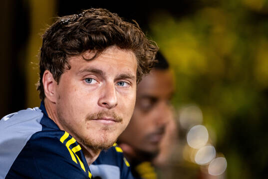 Victor Nilsson Lindelöf of the Swedish national football