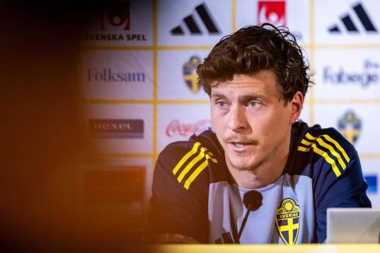 Victor Nilsson Lindelöf of the Swedish national football