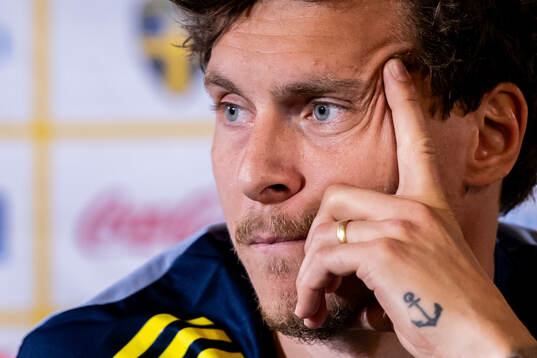 Victor Nilsson Lindelöf of the Swedish national football