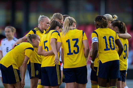 Sara Eriksson of Sweden celebrates