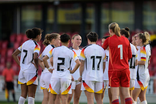 Players of Germany looks dejected