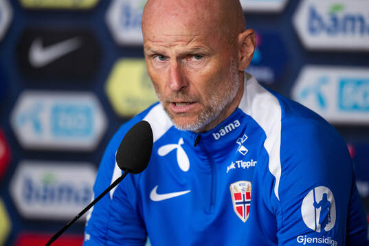 Ståle Solbakken, head coach of the Norwegian national